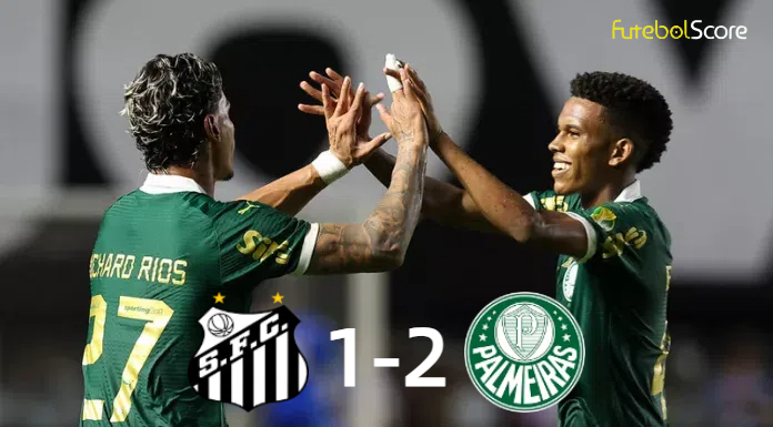 Tallis brilha de novo, Richard Rios faz gol e Palmeiras vence o Santos no primeiro clássico do Paulistão